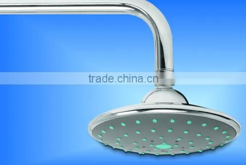 Chrome High Quality Hot Selling Plastic Abs Round Rain Shower Head photo-2