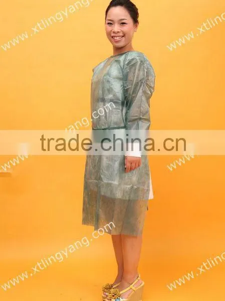 SPP/SMS/PP Green Reusable Patient Surgical Gown photo-4