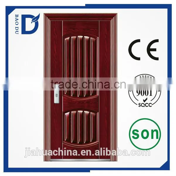 Cheap Italian Soundproof Exterior Swing Security Steel Door Residential BD-1433 photo-6