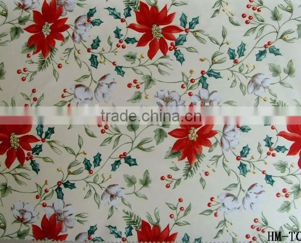 Print PVC Table Cloth Fabric Water Proof Table Cloth