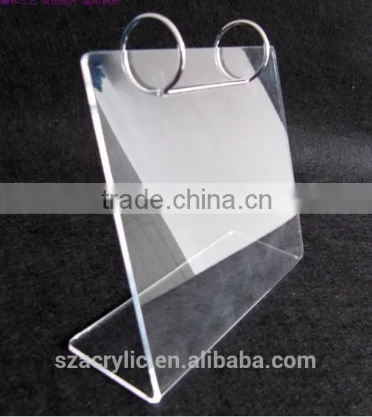 L Shape Acrylic Stand Desk Calendar Printing photo-2