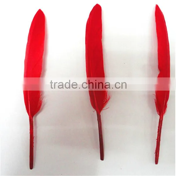 The Hot Sale Colorful Goose Feather