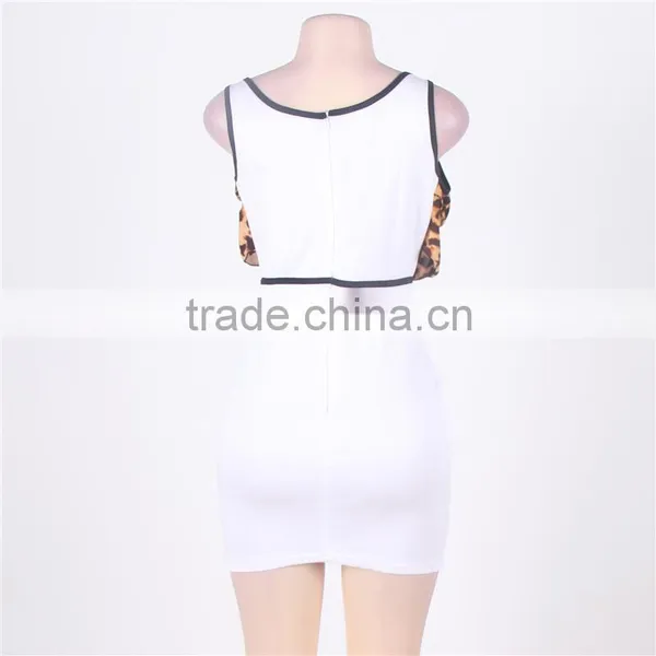 Wholesale Slimming Girls Fashion Sleeveless Night Dress Sexy Dress Club Wear photo-6