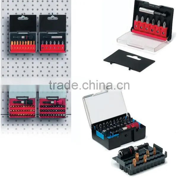 Plastic Bit Packaging Box for Six Bits Plus a Bit Holder BP photo-2