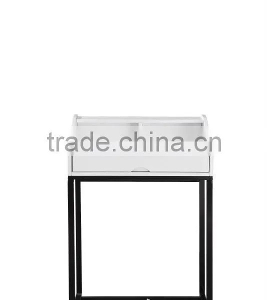 Wood Top Chrome Leg Desk photo-2
