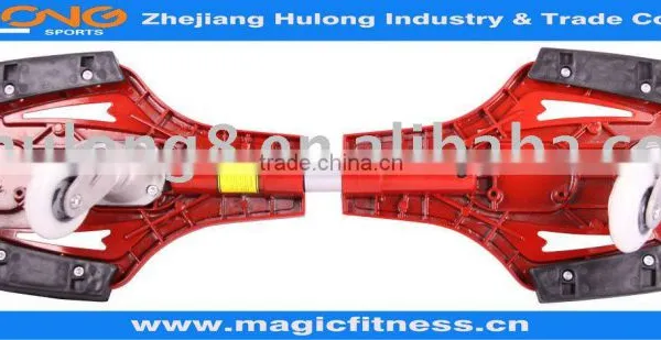 Wave Board (Deck Material: Aluminum . 2wheels Skateboard)