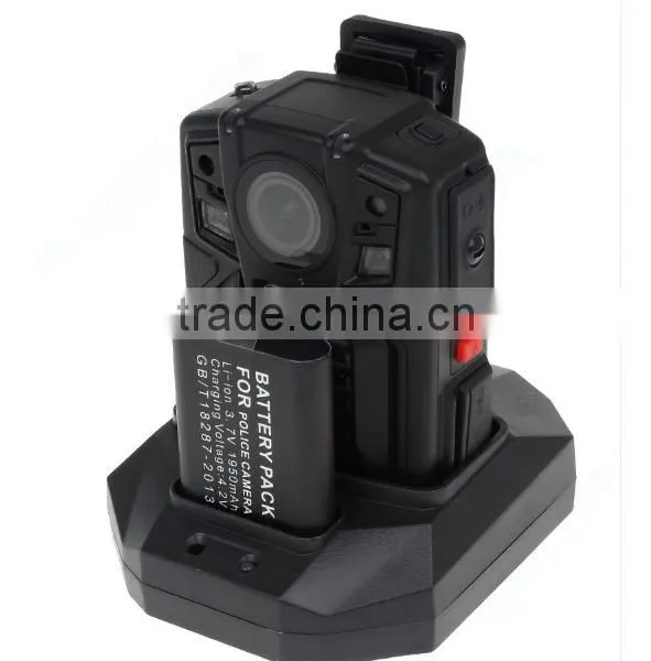 2016 32GB HD GPS Police Body Worn Camera IR Pocket Cam DVR 140 With Extra 1 Battery