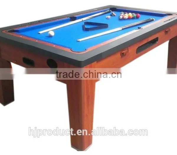 7' High Quality Wooden 3 in 1 Multi Games Table. Pool Table, Air Hockey Table, Dinning Table photo-2