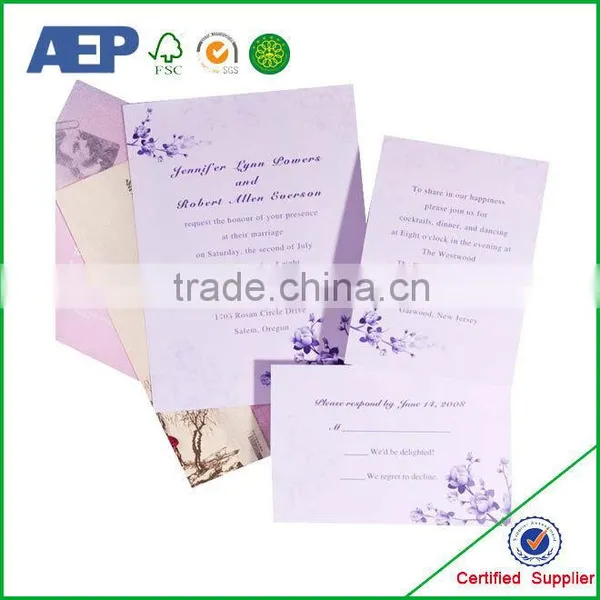 Elegant Costom Handmade 3d Wedding Card photo-4