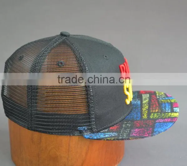 BSCI Aduit Custom 6-panel Snapback Cap With Embroidery photo-5