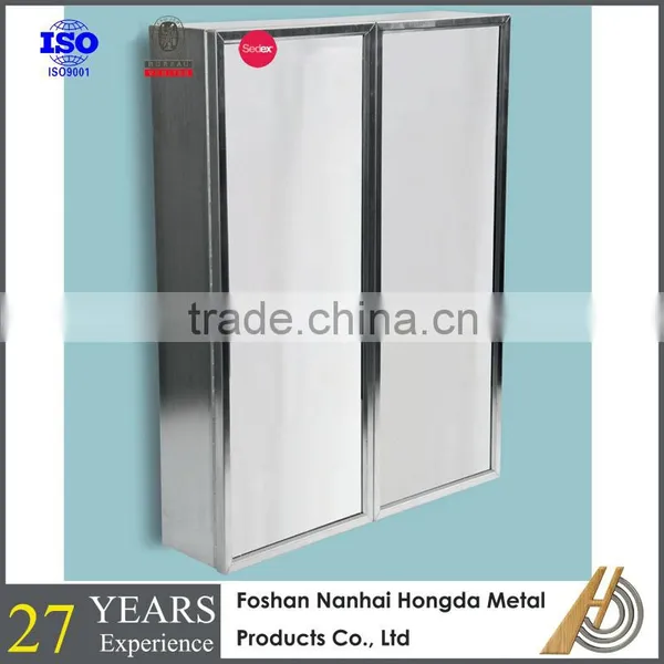 304# Stainless Steel Bathroom Cabinet With Mirror
