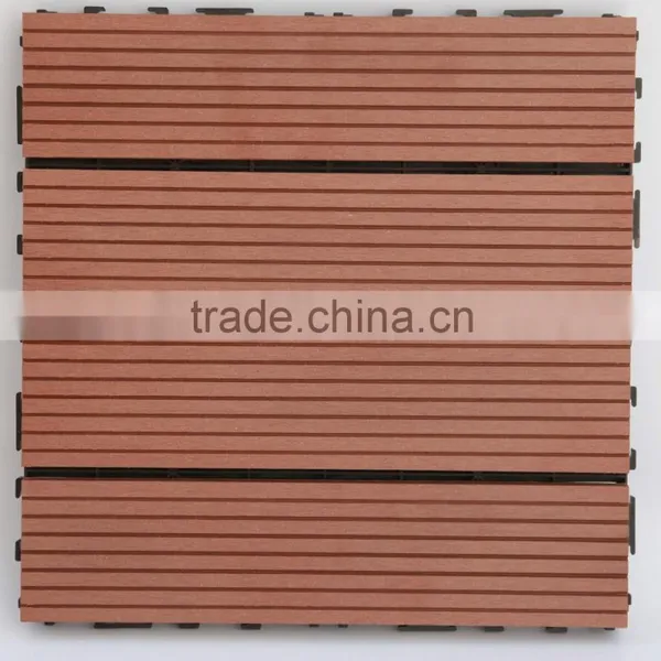 Durable, Eco and Easy to Install- Plastic Wood Composite Wpc External Floor Tiles! photo-2
