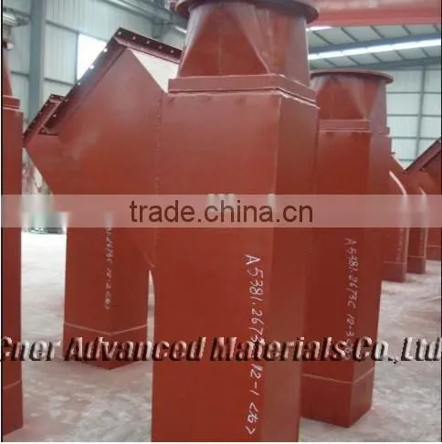 High Quality Wind Tube Bending With Ceramic Linings For Power Plant photo-3
