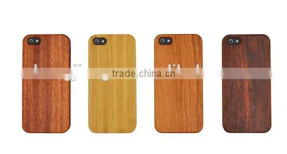 MOBILE PHONE CASE CUSTOMIZED in Natural Solid Wood Finish