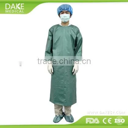 Reinforced Surgical Gown Wood Pulp Spunlace Material