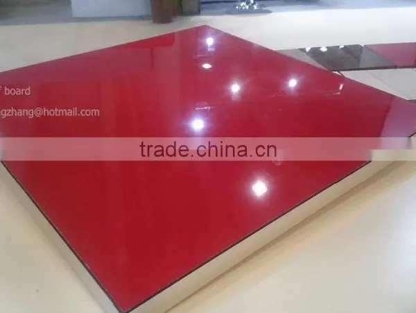 UV Mdf in Fireboard High Glossy uv Panels for Kitchen Cabinet photo-5