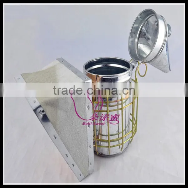Moldbaby Dermis/leatheroid Stainless Bee Smoker Beekeeping photo-2