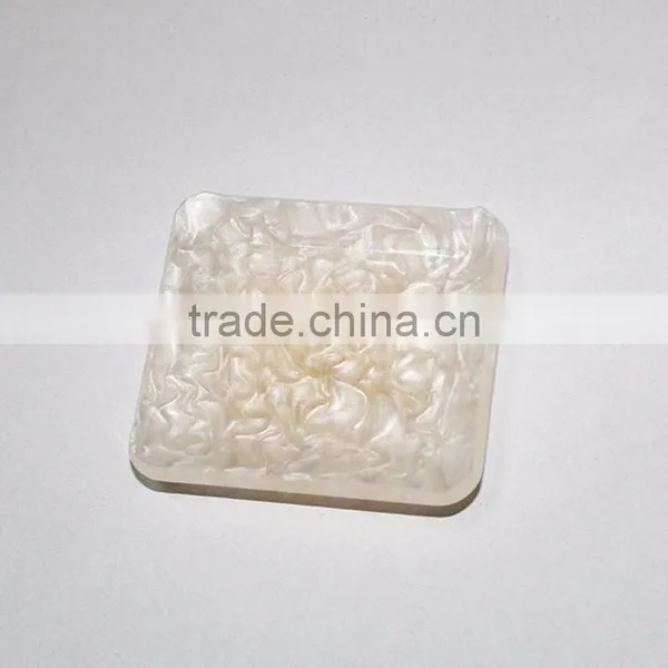 Bulk Stocked Hotel Bathroom Diomand Acrylic Soap Dishes Holders (XJJD33) photo-2