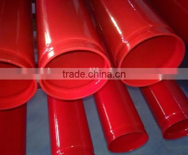 AS1074 Red Painting Grooved Ends Steel Pipes for Fire Fighting photo-2