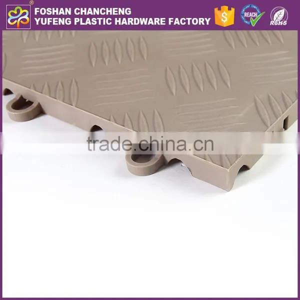 PP Copolymer DIY Interlocking Anti-slip Garage Floor Mat photo-3