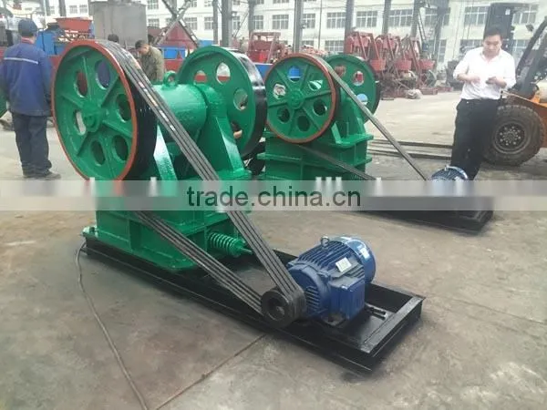Electric Jaw Crusher With Spare Parts Jaw Plate, Jaw Crusher Price List photo-4