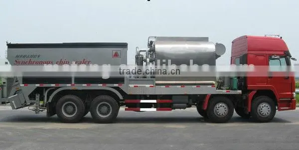 Famous Manufacture Metong Chip Sealer Asphalt Mixer Truck photo-3