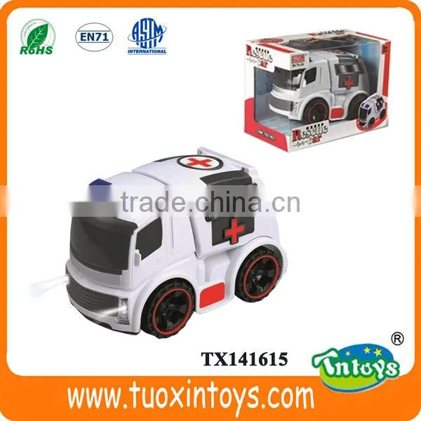 Pink Fire Truck Toy, Fire Engine Toy photo-2