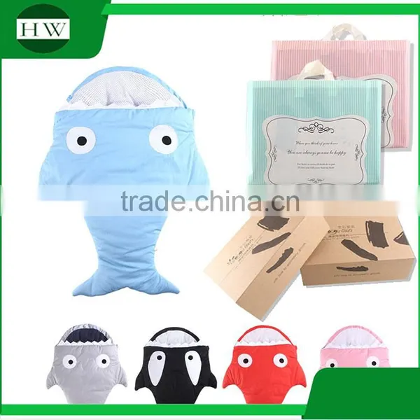 Christmas Gift Wholesale Soft Cotton Baby Kids Children Adults Shark Tail Blanket Sleeping Bag photo-5