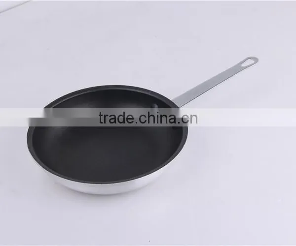 Hot Sale Cut Rim Aluminum Industrial Non-Stick Frying Pan Handle photo-6