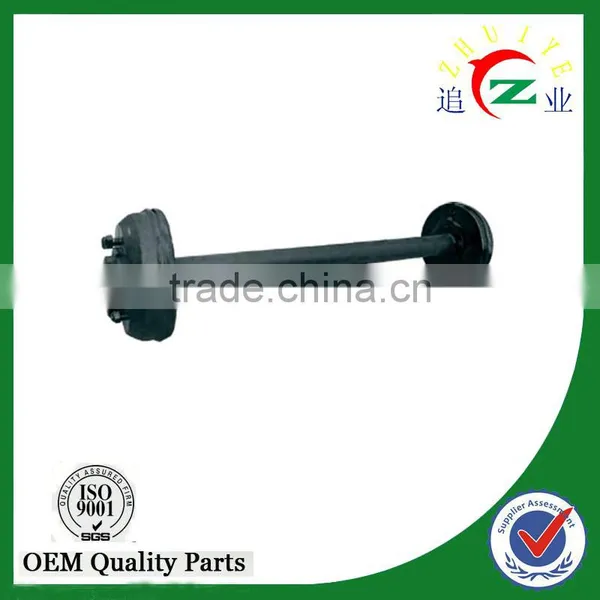 Hot Sale 2 Ton Single Axle Farm Trailer and Light Duty Single Axle for Dump Trailer photo-3