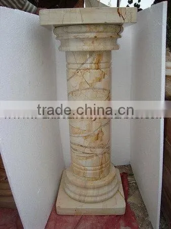 A GRADE TEAKWOOD MARBLE PEDESTALS photo-6
