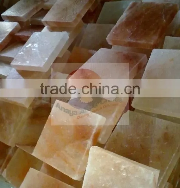 Himalayan Salt Cooking Slabs/Natural Rock Salt Bar B Plates/ Natural Salt Cooking Tiles photo-6