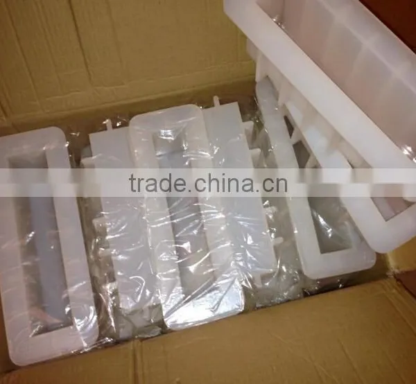DIY Handmade Loaf Silicon Soap Mold,Flexible Rectangular Silicone Loaf Soap Mold,Silicone Soap Mold photo-5