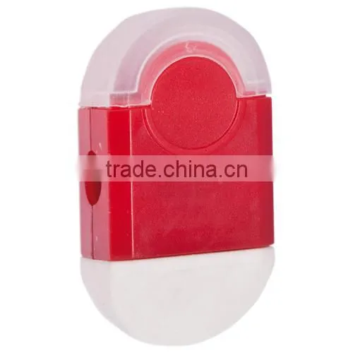 Plastic Kids Pencil Sharpener With Easer photo-3