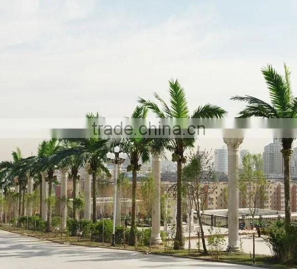 Chinese Fake Coconut Tree Decoration Hotle Manufacture Longlife Time Artificial Outdoor Palm Trees photo-2