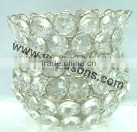 Crystal Candle Holder for Taper and Votive Candles photo-5