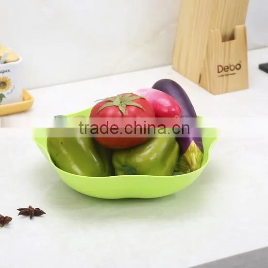 Wholesale Colorful Plastic Fruit Tray Fruit Bowl Snack Tray Nut Bowl Candy Tray photo-5