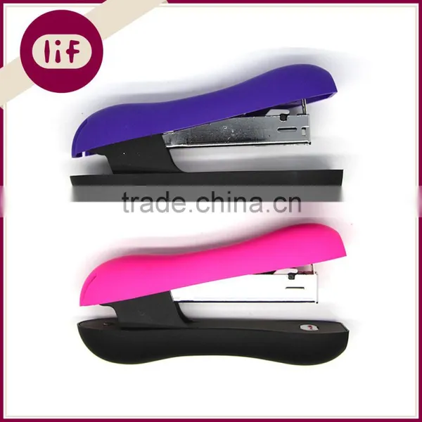 Frosted Rubberized Stapler, Jumbo Rubberized Stapler, Stapler With 24/6 Staples photo-4