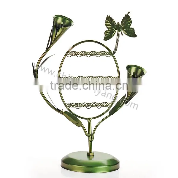Green Color Butterfly Jewelry Display Stand for Earring photo-2
