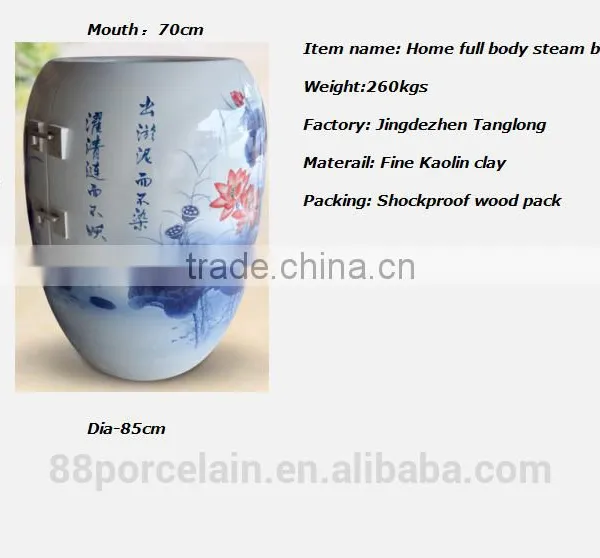 Hyperthermia Therapy Anion and Far Infrared Full Body Steam Barrel photo-5