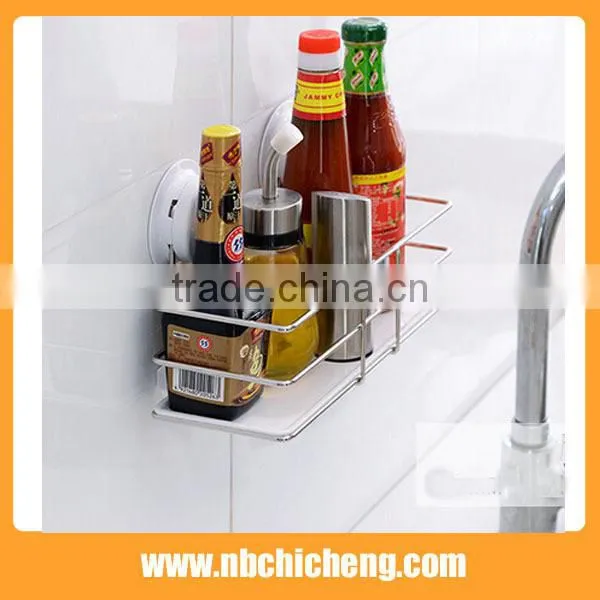 House Hanging Kitchen Wall Shelf Bath Suction Cup Accessories Holder