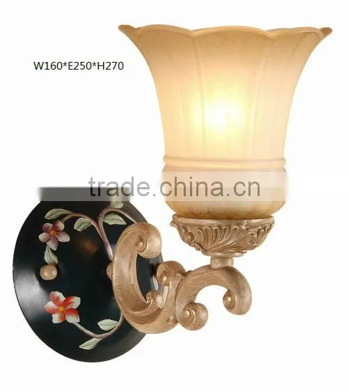 BISINI Royal Decorative Hand Paint Wall Lamp