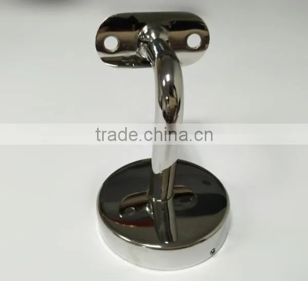 Stainless Steel Handrail Bracket/Wall Mounted Pipes Connector With Cover photo-4