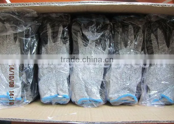 DDSAFETY 13G Cut Resistant Level 3 Nitrile Gloves Oil Resistant Gloves photo-2