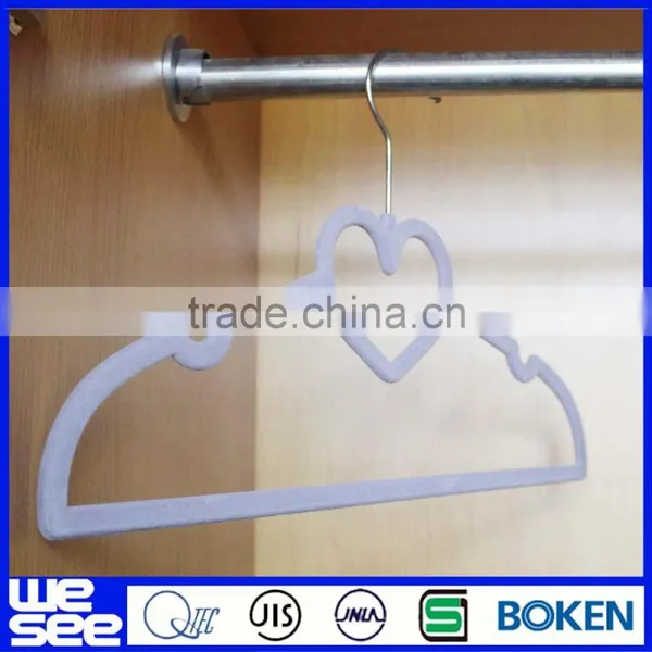 Velvet Hanger With Heart Style photo-2
