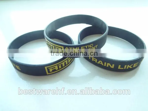 Inkfilled Adult Bulk Cheap Silicone Wristbands photo-3