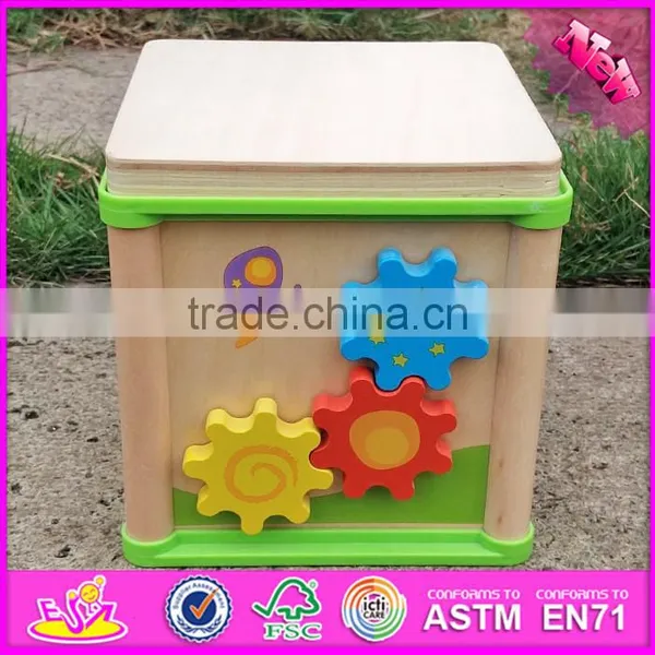Wooden Colorful Abacus Math Montessori Toy W11B123 photo-6