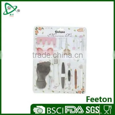 13pcs Cheap Wholesale Girls Nail Nipper Manicure Set