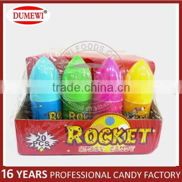 Sour Rokect Shape Spray Candy/ Rokect Toy With Spray photo-4