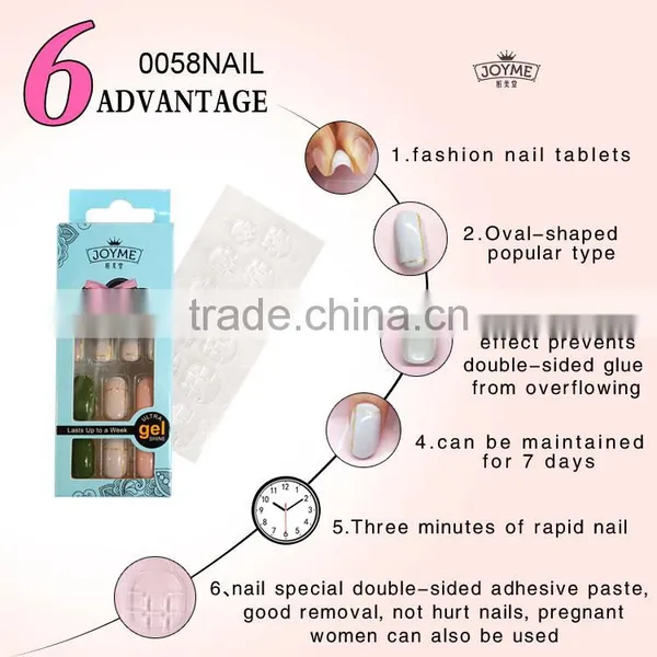 2017 New Style Simple Eco-friendly False Nail Tips photo-4